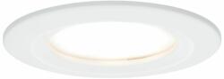 Paulmann 93459 Nova fürdőszobai beépíthető lámpa, kerek, fix, fehér, 2700K melegfehér, Coin foglalat, 460 lm, IP44 (93459)