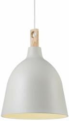 Nordlux Moku 29 1 ágú függeszték, szürke, E27, max. 60W, 29cm átmérő, 48123001 (48123001)