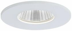 Paulmann 93670 Calla fürdőszobai beépíthető lámpa, kerek, fix, fehér, 4000K természetes fehér, beépített LED, 770 lm, IP65 (93670)