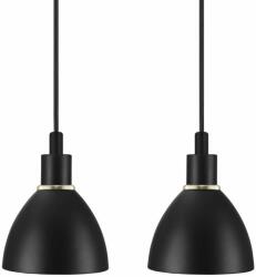 Nordlux Ray 2-Kit több ágú függeszték, fekete, E14, max. 2X40W, 12cm átmérő, 63233003 (63233003)