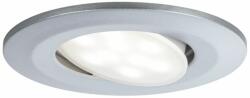 Paulmann 99928 Calla fürdőszobai beépíthető lámpa, kerek, billenthető, króm, 4000K természetes fehér, beépített LED, 680 lm, IP65 (99928)
