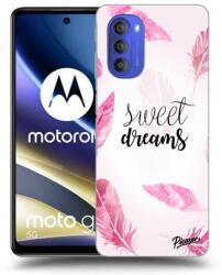 Picasee Husă transparentă din silicon pentru Motorola Moto G51 - Sweet dreams