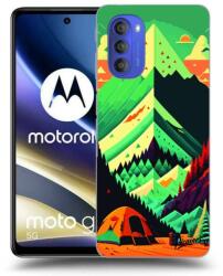 Picasee Husă neagră din silicon pentru Motorola Moto G51 - Whistler