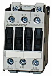 Schrack Technik Mágneskapcsoló, 7.5kW, 3p. 24VDC, 17A AC3, 40A AC1, S0 (klt erejéig) (LSD01735)