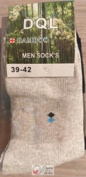 Férfi bambusz zokni: 5db - 39-42