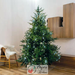  LED karácsonyfa fényfüzér: 1, 9 m - 120 LED, hidegfehér - IP44