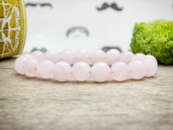 R. M. ékszer Rózsakvarc ásvány karkötő (10893-RM-15)