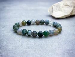 R. M. ékszer Indiai achát ásvány karkötő (13327-RM-18)