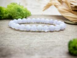 R. M. ékszer Kalcedon ásvány karkötő (3772-RM-18)