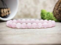 R. M. ékszer Rózsakvarc ásvány karkötő (8107-RM-20)