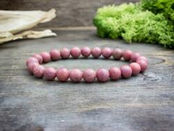 R. M. ékszer Élénkítő rodonit ásvány karkötő (1250-RM-15)