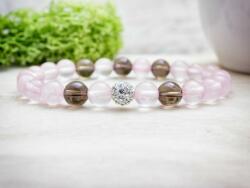 R. M. ékszer Kétségek nélkül vegyes ásvány karkötő (14089-PA-19)