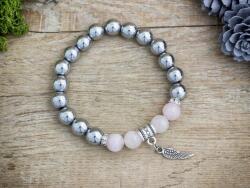 R. M. ékszer Imádnivaló angyalszárny vegyes ásvány karkötő (18625RM20)