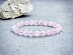 R. M. ékszer Rózsakvarc ásvány karkötő (7563-RM-13)