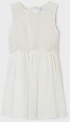 Mayoral fehér ruha csipkével (43 Crudo, 10 éves - 140 cm)