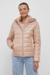 Calvin Klein rövid kabát női, bézs, téli - bézs S - answear - 58 990 Ft