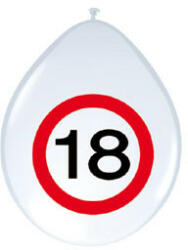  Szám, Számos lufi 11" 28cm 8db 18-as számmal, sebességkorlátozó (LUFI189651)