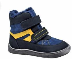 Protetika Băieți cizme de iarnă Barefoot RODRIGO NAVY, Protezare, albastru - 22
