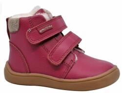 Protetika Fete cizme de iarnă Barefoot DENY FUXIA, protetika, roz - 33