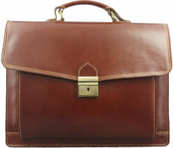 Manier Geanta piele maro/ brun GB009