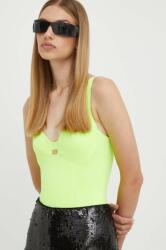 Elisabetta Franchi body női, sárga - zöld 36