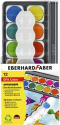 Eberhard Faber Acuarele 12 Culori Detasabile + Paleta+tub Alb Eberhard Faber
