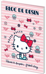 Pigna Caiete Bloc Desen A4 160g 16 Coli Licente Hello Kitty Pigna