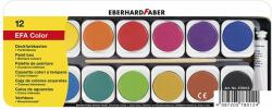 Eberhard Faber Acuarele 12 Culori Detasabile + Pensula+tub Alb Eberhard Faber