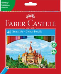 Faber-Castell Creioane Colorate 48 Culori Eco L Faber-castell