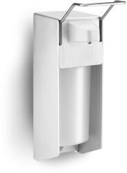 SMR Professional Hygiene Dispenser actionat cu cotul, din aluminiu pentru dezinfectant 1000 ml
