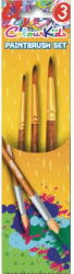 Pigna Rechizite Pensule 3/set Varf Ascutit Nr. 3/7/11 Colour Kids Pigna