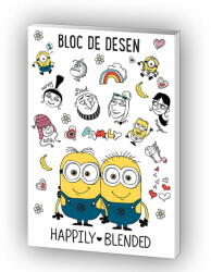 PIGNA Bloc Desen A4 160g 16f Minions Pigna