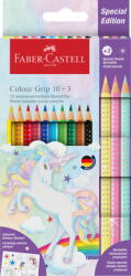Faber-Castell Set Promo Creioane Colorate 10+3 Culori Grip 2001 Unicorni Faber-castell