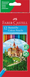 Faber-Castell Creioane Colorate 12 Culori Faber-castell