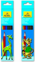 ADEL Creioane Colorate 6 Culori Adel