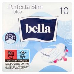 Bella Perfecta Slim Blue ultravékony egészségügyi betét különösen puha fedőréteggel 10 db