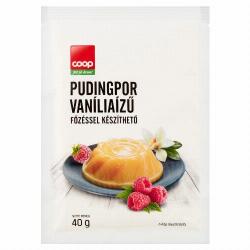 Coop vaníliaízű pudingpor 40 g