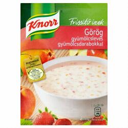 Knorr görög gyümölcsleves gyümölcsdarabokkal 54 g - cooponline