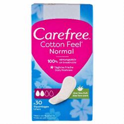 Carefree Cotton Feel normal tisztasági betét aloe vera illattal 30 db