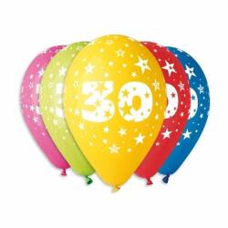  Számos gumi lufi 30 - 5db