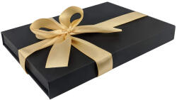 Prémium ajándékdoboz Fekete ajándékdoboz, díszdoboz - 21 x 15 x 2 cm