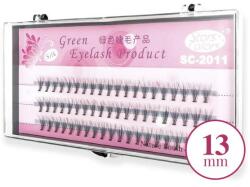 Clavier Gene false, C, 13 mm - Clavier Pink Silk Green Eyelash 60 buc