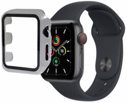 KOMA Védőborítás edzett üveggel Apple Watch 45 mm-es (Series 7, 8) órához, átlátszó