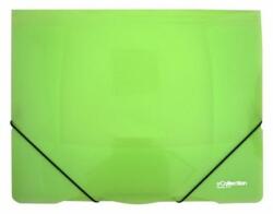 eCollection Gumis mappa A/4 műanyag zöld (2-590)