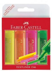 Faber-Castell 1546 Újratölthető szövegkiemelő készlet 4db (254600)