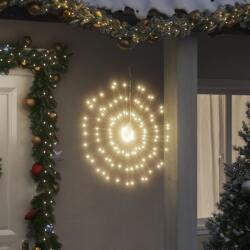 vidaXL 4 db karácsonyi meleg fehér csillagfény 140 db LED 17 cm (356220)
