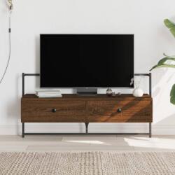 vidaXL barna tölgyszínű szerelt fa fali TV szekrény 100, 5 x 30 x 51 cm (833462)