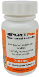 HEPA-PET Plus 700 mg tabletta 30 db - petissimo