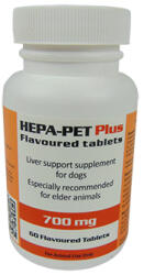 HEPA-PET Plus 700 mg tabletta 60 db - petissimo