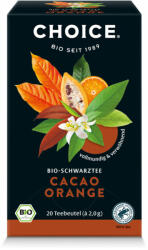Choice bio fekete tea kakaó-narancs 40 g - vital-max